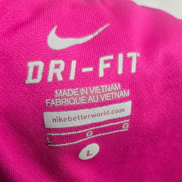 Nike Tempo Dri-FIT Women’s Running Shorts Black Pink Trim Size Large - Picture 5 of 13